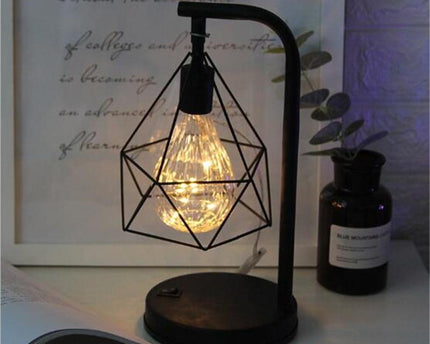 Retro Eisenlampe