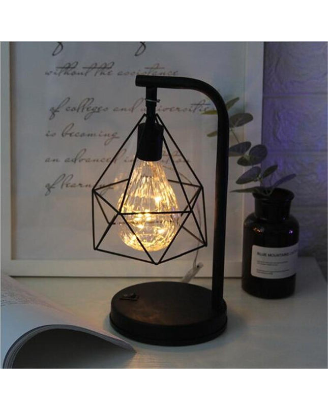 Retro Eisenlampe